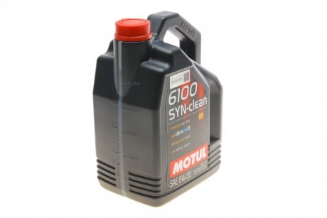 Олива моторна 6100 Syn-Clean 5W-30, 5л. MOTUL 814251