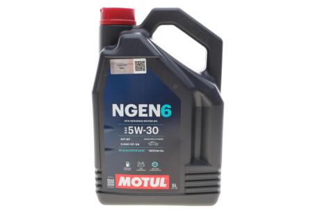 Олива моторна синтетична д/авто NGEN 6 5W30 5L MOTUL 839851