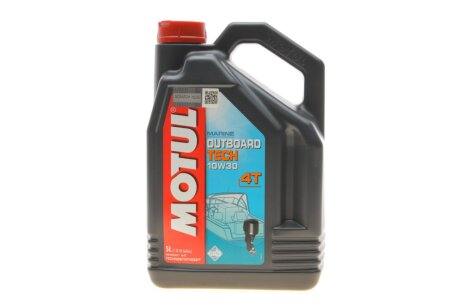 Масло 4T Outboard Tech 10W30 5L MOTUL 852151