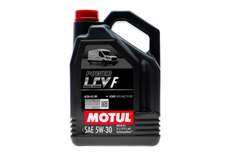 Олива моторна Power LCV F 5W-30 A5/B5, 5л. MOTUL 873251