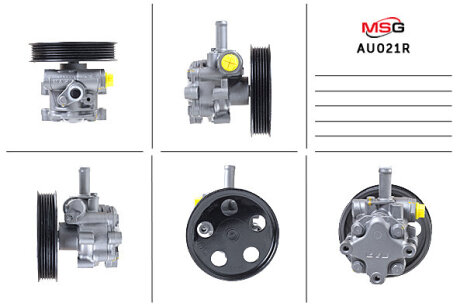 Насос ГПК відновлений Audi A4 04-08, Audi A4 00-06 MSG AU021R