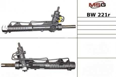 Рульова рейка з ГПК відновлена BMW 3 E46 99-05 MSG BW221R