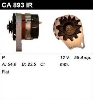 Генератор відновлений Fiat Seicento 98-10 MSG CA893IR