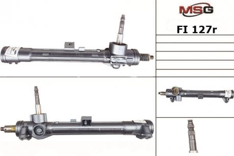 Рульова рейка без ГПК відновлена Fiat Punto 03-10 MSG FI127R