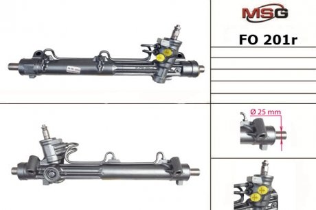 Рульова рейка з ГПК відновлена Ford Mondeo II 96-00 MSG FO201R