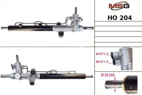 Кермова рейка з г/п Honda Accord 98-03 MSG HO204