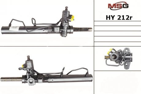 Рульова рейка з ГПК відновлена Hyundai Matrix 08-10, Hyundai Matrix 01-08 MSG HY212R