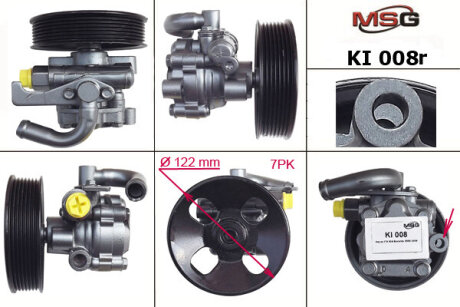 Насос ГПК відновлений Kia Sorento 02-09 MSG KI008R