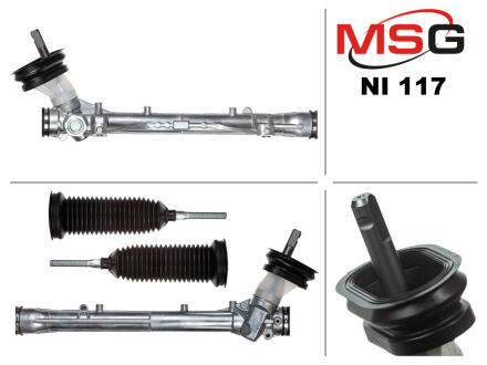 Рульова рейка без ГПК нова Nissan Tiida 04-12 MSG NI117