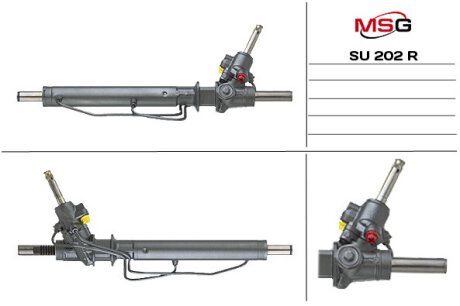 Рульова рейка з ГУР відновлена Subaru Outback 99-03, Subaru Impreza 00-07 MSG SU202R