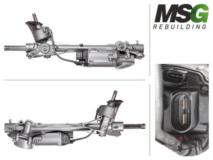 Рульова рейка з ЕПК VW Golf VII 12-20, Audi A3 12-22, Skoda Octavia A7 13-19 MSG VW415.SL00.R