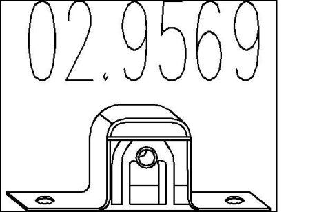 Резиновый крепежный элемент MTS 02.9569