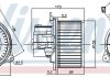 Вентилятор салону NISSENS 87392 (фото 2)