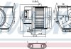Вентилятор салону NISSENS 87487 (фото 2)