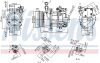 Компресор кондиціонера First Fit NISSENS 890077 (фото 7)