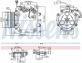 Компресор кондиціонера NISSENS 890879 (фото 7)