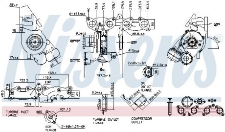 Турбокомпресор NISSENS 93253