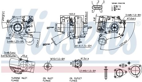 Турбокомпресор First Fit NISSENS 93534