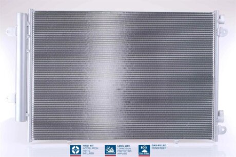 Радіатор кондиціонера NISSENS 940691