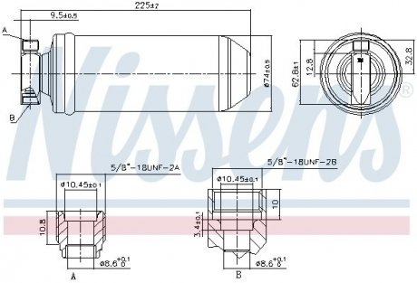 Осушитель кондиционера NISSENS 95058