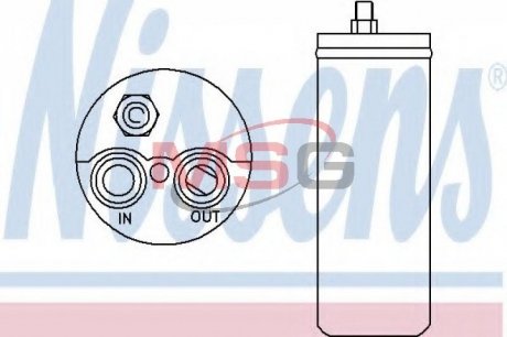 Осушувач кондиціонера NISSENS 95386