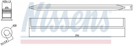 Осушитель кондиционера NISSENS 95450