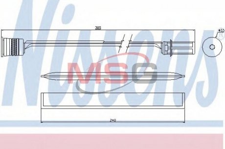 Осушитель NISSENS 95466
