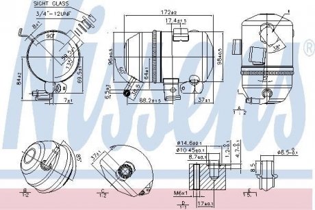 Осушувач NISSENS 95520