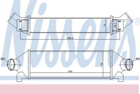 Радиатор NISSENS 96732