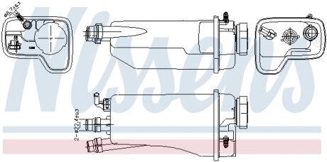 Розширювальний бачок NISSENS 996361