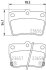 Колодки гальмівні дискові задні Toyota RAV-4/Chery Tiggo 1.8, 2.0, 2.4 (00-) Nisshinbo NP1081 (фото 1)