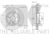 Диск тормозной NK 204796 (фото 3)