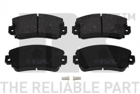 К-кт перед. гальм. колодок Fiat Panda/Regata/Ritmo/Uno Seat Ibiza/Malaga 0.8-2.5D 10.74-07.04 NK 222314