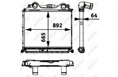 Інтеркулер NRF 30205