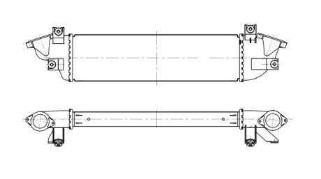 Радіатор інтеркулера NRF 309113 (фото 1)
