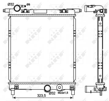 Радіатор NRF 53101