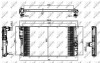 Радіатор (АКПП) BMW 1 (F20), 1 (F21), 2 (F22, F87), 2 (F23), 3 (F30, F80), 3 (F31), 4 (F32, F82)1.5D-3.0D 07.11- NRF 58411 (фото 2)