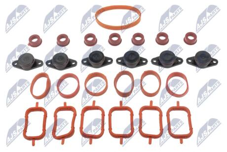 Комплект ущільнень, впускний колектор BMW 3.0D (E90, E90N) 05-/X3 (E83, E83N) 04- Nty BKS-BM-012A