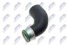 Патрубок інтеркулера лів, Audi A3i Skoda Octavia VW Golf V, Jetta, Passat B6, Touran 2.0D 08.05- Nty GPP-AU-047 (фото 1)
