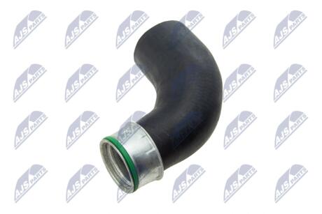 Патрубок інтеркулера лів, Audi A3i Skoda Octavia VW Golf V, Jetta, Passat B6, Touran 2.0D 08.05- Nty GPP-AU-047