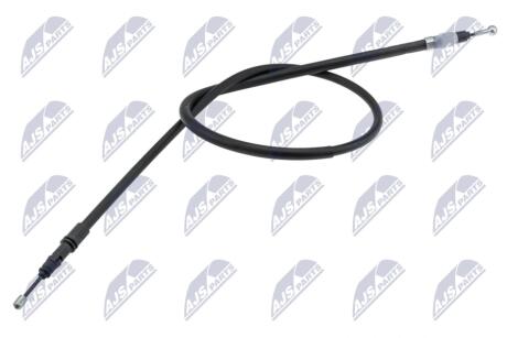 Трос ручного гальма зад. Л/П Citroen C8 Fiat Ulysse Lancia Phedra Peugeot 807 2.0-3.0 06.02- Nty HLR-CT-022