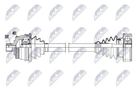 Піввісь Nty NPWAU099