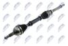ПОВОСЬ ПРАВА 988mm Renault Fluence, Grand Scenic III, Megane CC, Megane III, Scenic III 1.5D-1.6Lpg 11.08- Nty NPW-RE-140 (фото 2)