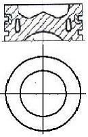 Поршень двигуна NURAL 87-432307-00