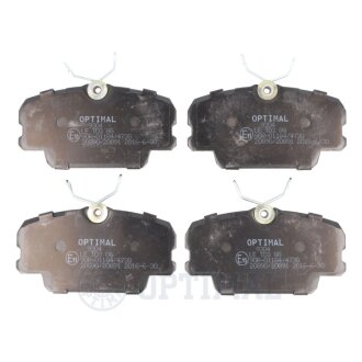 Гальмівні колодки дискові Optimal BP-09304