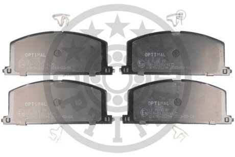 Гальмівні колодки дискові Optimal BP-09348