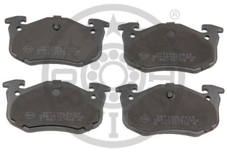 Гальмівні колодки дискові Optimal BP-09639