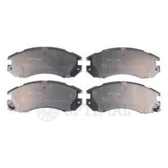 Гальмівні колодки дискові Optimal BP-09686