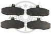 Гальмівні колодки дискові Optimal BP-10143 (фото 1)