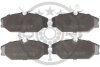 Гальмівні колодки дискові Optimal BP-10438 (фото 1)